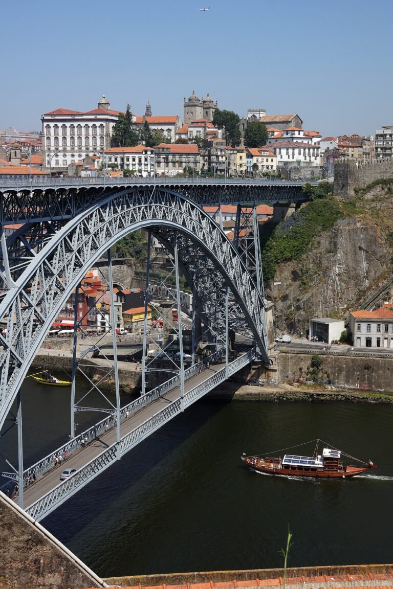 Ponte Luís I sobre o rio Douro, no Porto